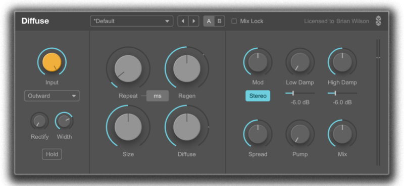 数字混响效果器 Surreal Machines Dub Machines Diffuse v1.3.1 WIN/MAC-YU158-音频制作系统办公资源
