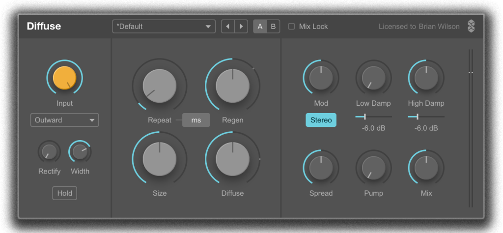 数字混响效果器 Surreal Machines Dub Machines Diffuse v1.3.1 WIN/MAC-YU158-音频制作系统办公资源