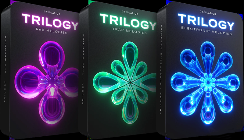 EDM三部曲采样包 Cymatics Trilogy – Launch Edition Wav Midi-YU158-音频制作系统办公资源