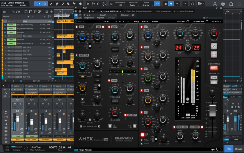 插件联盟系列梦幻通道条插件 Plugin Alliance bx_console AMEK 200 v1.0.0 WIN-YU158-音频制作系统办公资源