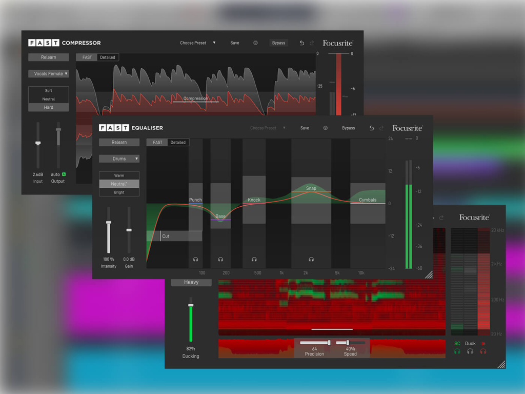 Focusrite混音插件合集 Focusrite FAST Bundle v2023.07 WIN-YU158-音频制作系统办公资源