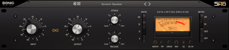 经典复刻1176压缩效果器!Sonic Academy SA76 v1.0.0 WIN-YU158-音频制作系统办公资源