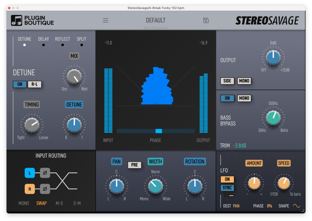 专业立体声效果器 Credland Audio StereoSavage v2.0.1 WIN-YU158-音频制作系统办公资源