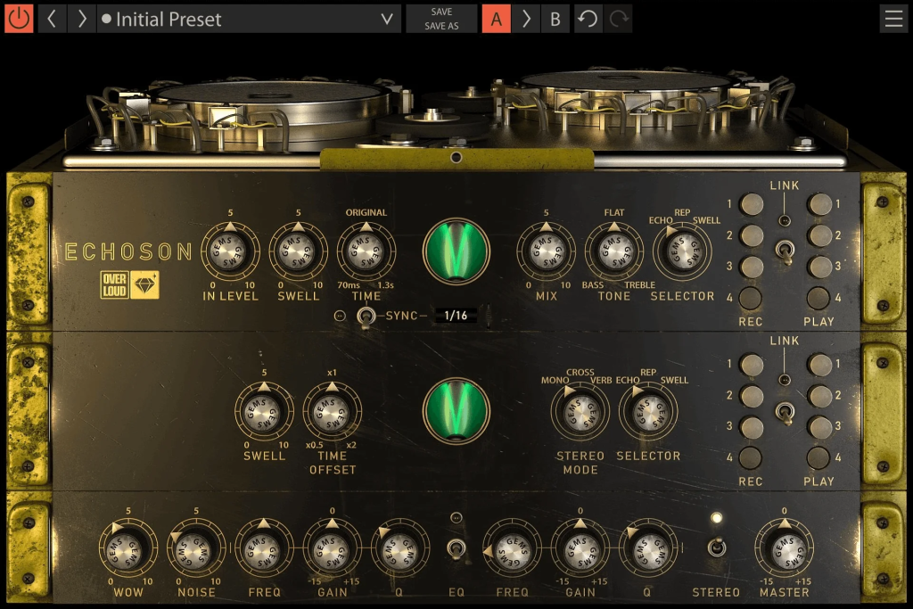 传奇模拟延迟效果器 Overloud Gem ECHOSON v1.0.7 WIN/MAC-YU158-音频制作系统办公资源