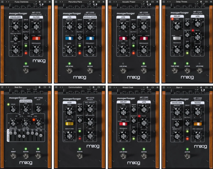 传奇效果器套装 Moog Music Moogerfooger Effects Plugin Bundle v1.2.0 WiN-YU158-音频制作系统办公资源