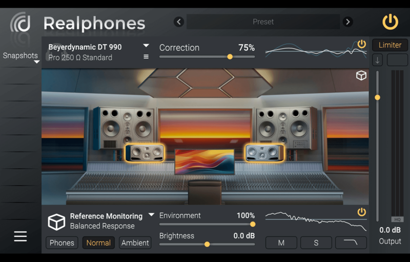 专业耳机校准音箱模拟软件 dSONIQ Realphones 2 Ultimate v2.0.24 WIN-YU158-音频制作系统办公资源