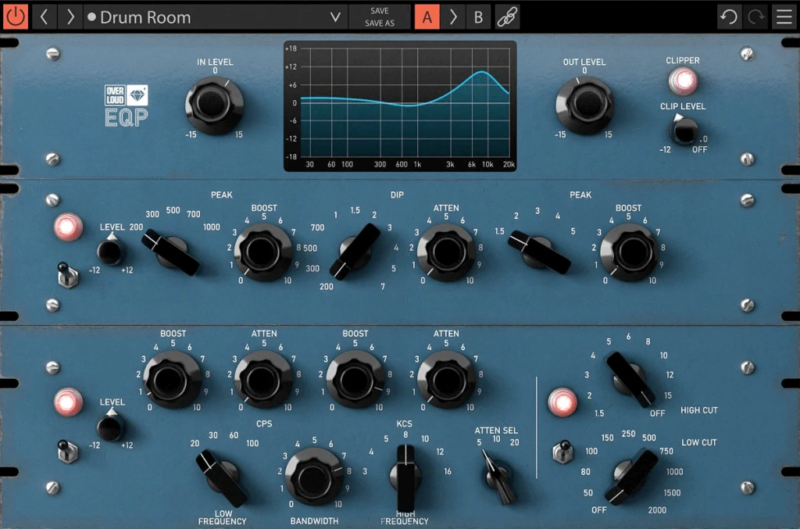 最真模拟均衡效果器 Overloud Gem EQP v1.0.3 WIN/MAC-YU158-音频制作系统办公资源