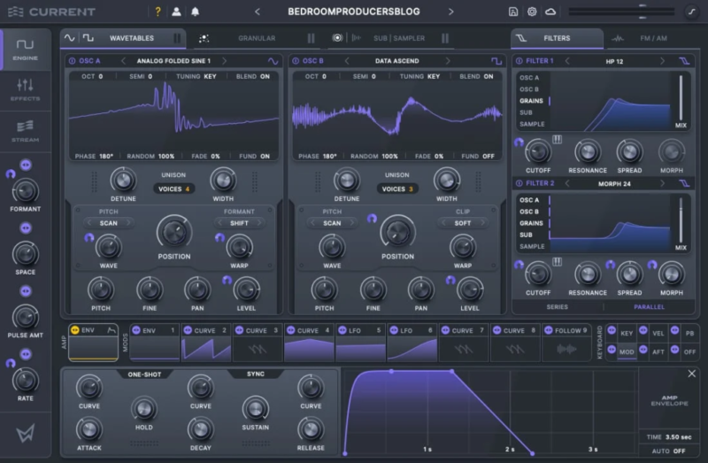 终极多引擎合成器 Minimal Audio CURRENT v1.1.2 WIN-YU158-音频制作系统办公资源