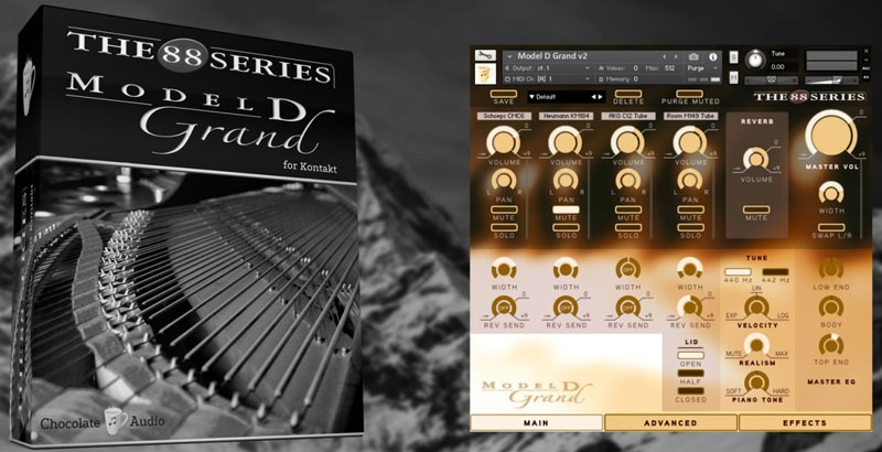 极品雅马哈钢琴 The 88 Series Model 7 Grand KONTAKT-YU158-音频制作系统办公资源