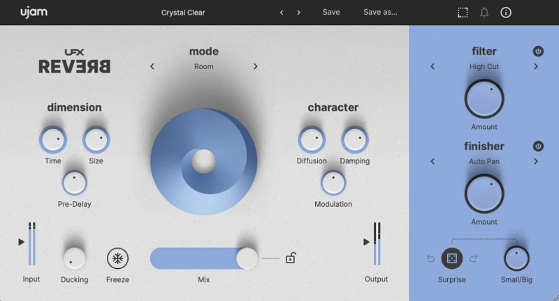 创意混响插件 UJAM UFX Reverb v1.0.0 MAC-YU158-音频制作系统办公资源