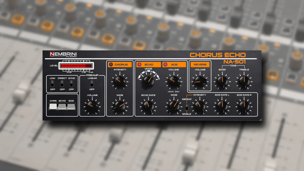 传奇磁带回声插件 Nembrini Audio NA 501 Chorus Echo v1.0.1 WIN-YU158-音频制作系统办公资源
