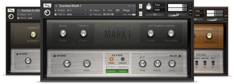 复古传奇电钢琴三剑客 Scarbee Vintage Keys KONTAKT-YU158-音频制作系统办公资源