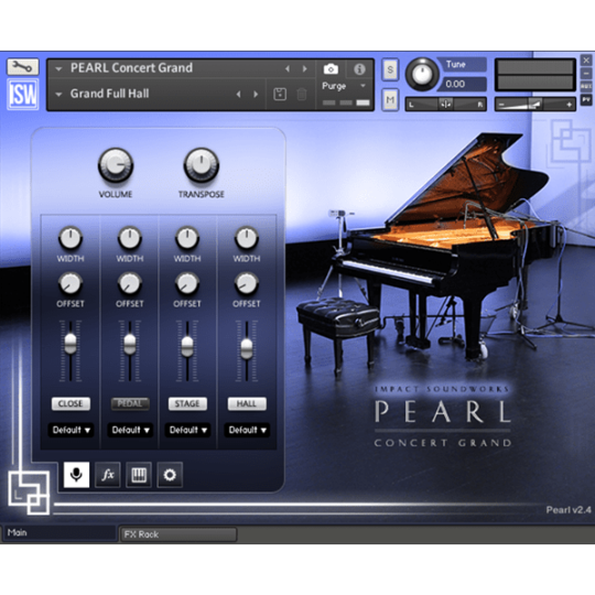 雅马哈C7珍珠大钢琴音色库升级 Impact Soundworks Pearl Concert Grand v2.4.1 Kontakt-YU158-音频制作系统办公资源
