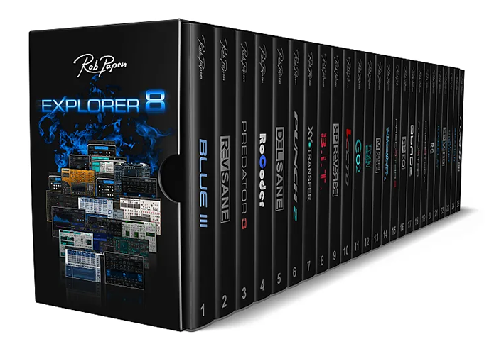 Rob Papen乐器效果器合集 Rob Papen eXplorer v8.0.6 WIN（含2023.07.08更新的FIX补丁）-YU158-音频制作系统办公资源