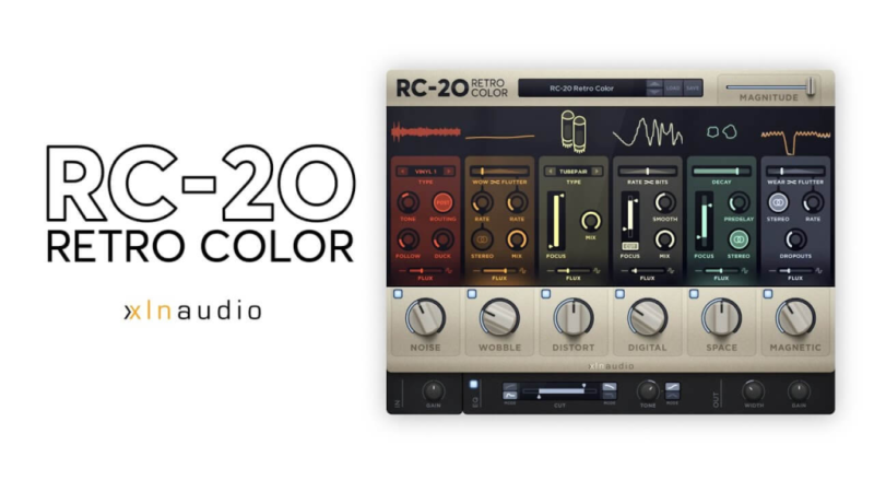 复古创意效果器 XLN Audio RC-20 Retro Color v1.3.5.1 WIN/MAC-YU158-音频制作系统办公资源