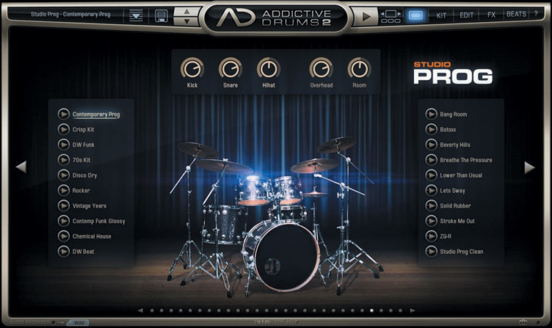 专业鼓点音源升级 XLN Audio Addictive Drums 2 Complete v2.3.5.4 WIN-YU158-音频制作系统办公资源