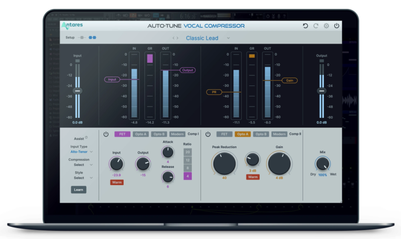 AI人声压缩效果器 Antares Auto-Tune Vocal Compressor v1.0.0 CE MacOSX-V.R-YU158-音频制作系统办公资源