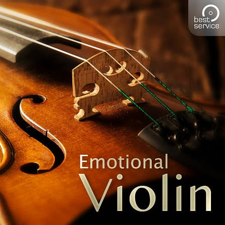 情感独奏小提琴 Best Service – Emotional Violin KONTAKT-YU158-音频制作系统办公资源