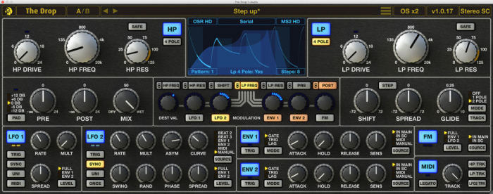 专业滤波器效果器 Cytomic The Drop v1.8.3 WIN/MAC-YU158-音频制作系统办公资源