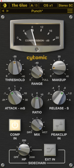 总线压缩效果器 Cytomic The Glue v1.7.0 WIN/MAC-YU158-音频制作系统办公资源