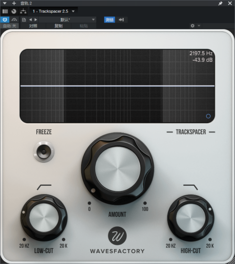 自动避让效果器 Wavesfactory Trackspacer v2.5.10 WiN-YU158-音频制作系统办公资源