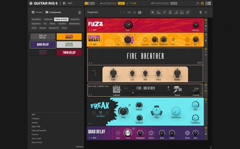 电吉他效果器 Native Instruments Guitar Rig 6 Pro v6.4.0 WIN-YU158-音频制作系统办公资源