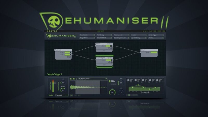 影视生物音效制作插件 Krotos Dehumaniser II v1.4.0 WIN-YU158-音频制作系统办公资源