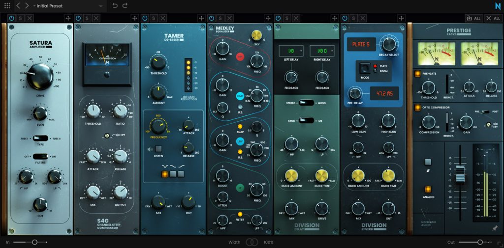 全功能通道条效果器 NoiseAsh Audio Prestige Racks v1.0.0 WIN/MAC-YU158-音频制作系统办公资源