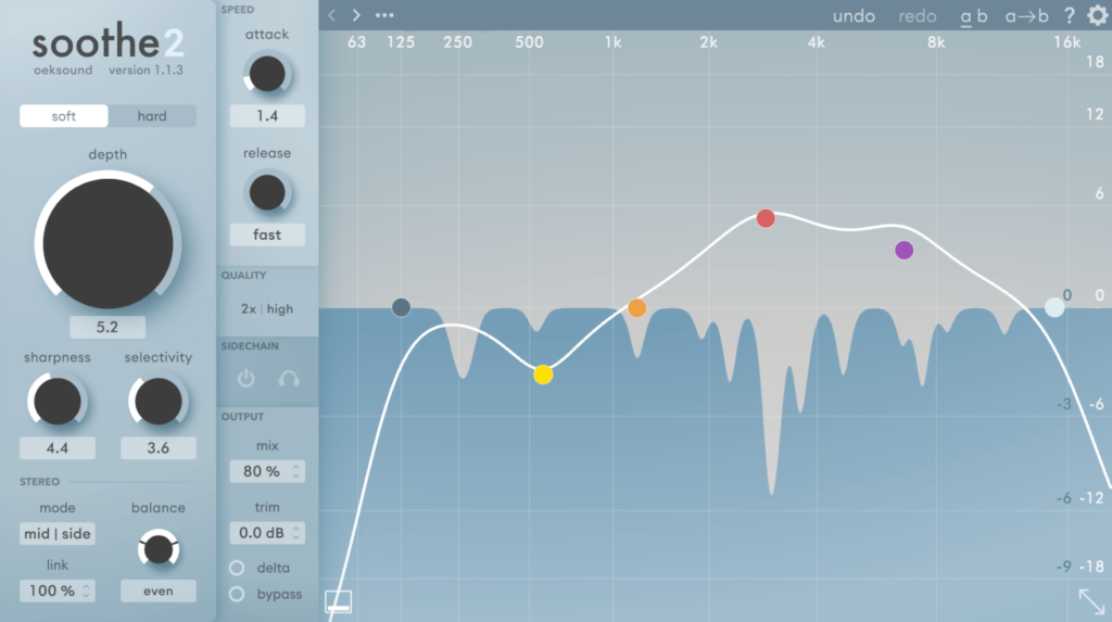魔法EQ Oeksound Soothe2 v.1.1.2 WIN-YU158-音频制作系统办公资源