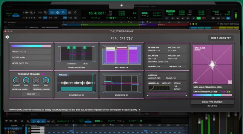 全智能混音插件 Phil Speiser THE_STRIP v1.0.0 WIN-YU158-音频制作系统办公资源