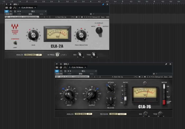 CLA-2A和CLA-76压缩器 单独2款插件 WiN-YU198-音频制作办公资源分享