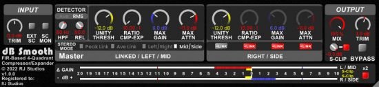 动态处理器 Raising Jake Studios DB Smooth V1.0.0 WIN&MAC-YU158-音频制作系统办公资源