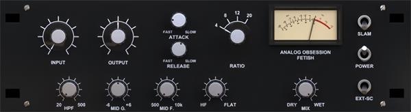 经典复刻1176效果器 Analog Obsession Fetish v3.1 WiN/MAC-YU158-音频制作系统办公资源