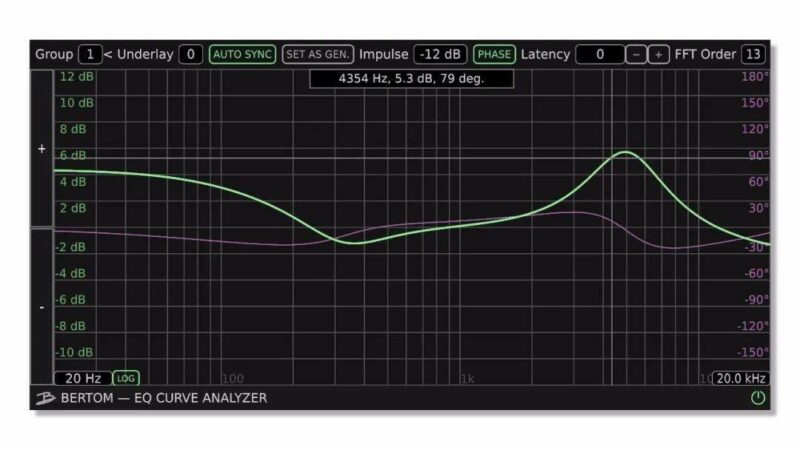 EQ曲线分析仪 Bertom EQ Curve Analyzer V1.3.7 WiN&Mac-YU158-音频制作系统办公资源