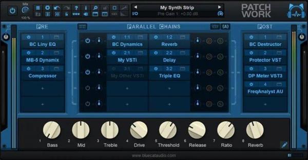 Blue Cat Audio Blue Cats PatchWork V2.65 WIN&MAC-YU158-音频制作系统办公资源