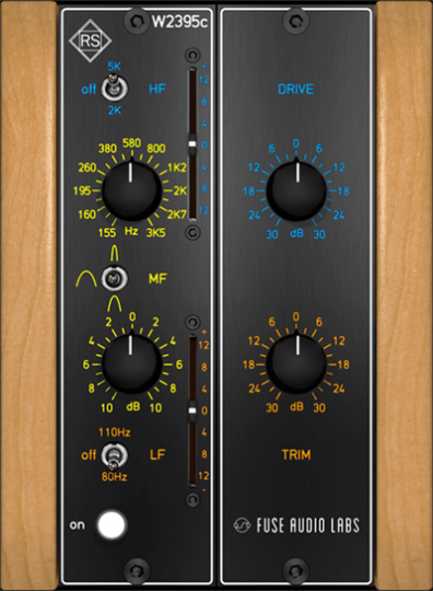 均衡器插件 Fuse Audio Labs RS-W2395C V2.6.0-WIN&MAC-YU158-音频制作系统办公资源