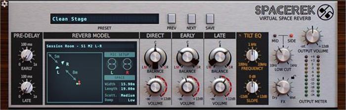 全新虚拟空间混响 D16 Group Audio Software Spacerek v1.2.3 MacOS(intel)-YU158-音频制作系统办公资源