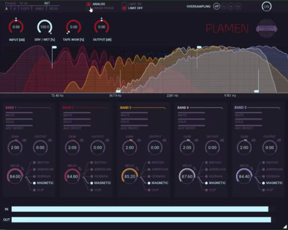 多功能多频段饱和器United Plugins & Soundevice Digital – Plamen v1.1 WIM-YU158-音频制作系统办公资源
