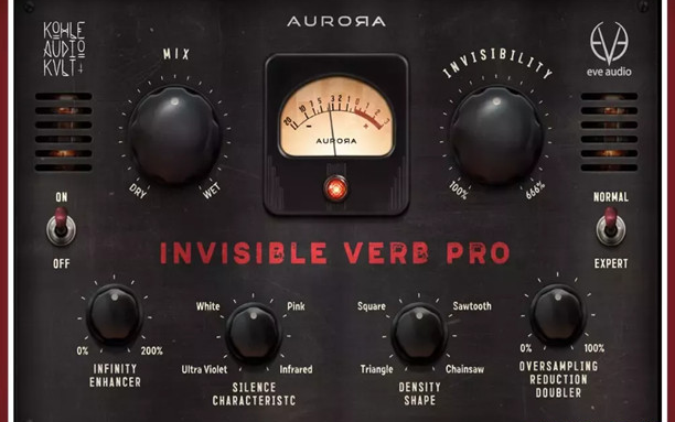 混响插件 Aurora DSP Invisible Verb Pro V1.6.6-WIN/MAC-YU158-音频制作系统办公资源