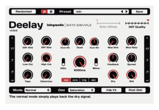 多功能延迟效果器 Sixth Sample Deelay V1.2.1-WIN/MAC-YU158-音频制作系统办公资源
