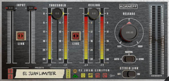 限制器插件 Korneff Audio El Juan Limiter V1.0-WIN/MAC-YU158-音频制作系统办公资源
