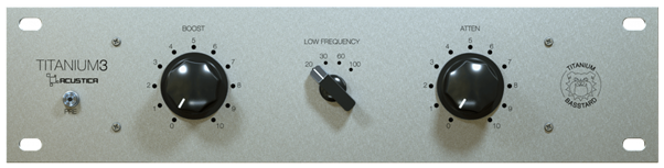 母带均衡器 Acustica Audio Titanium BASSTard 2023_WIN/MAC-R2R（2024.01.15更新）-YU158-音频制作系统办公资源