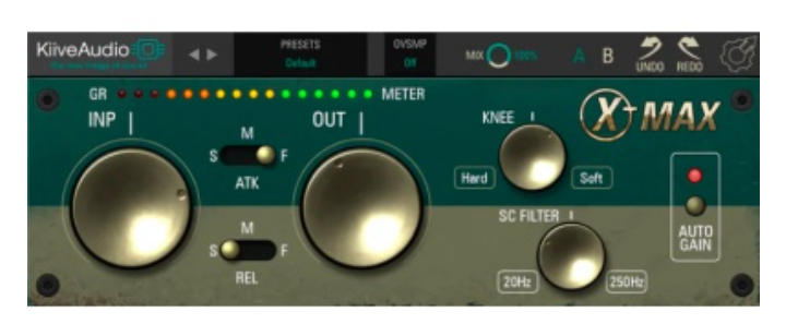 压缩器插件 Kiive Audio XTMax V1.0.0-WIN/MAC-YU158-音频制作系统办公资源