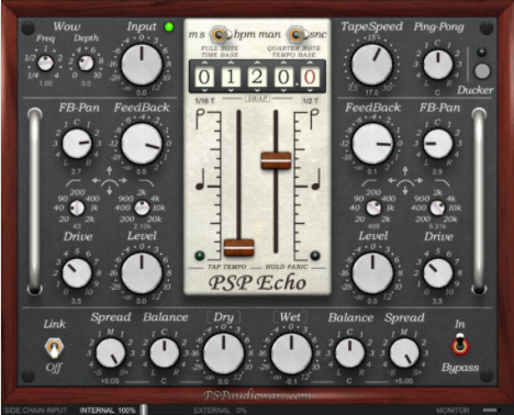 磁带延迟效果器 PSPaudioware PSP Echo v1.5.2-R2R WIN-YU158-音频制作系统办公资源