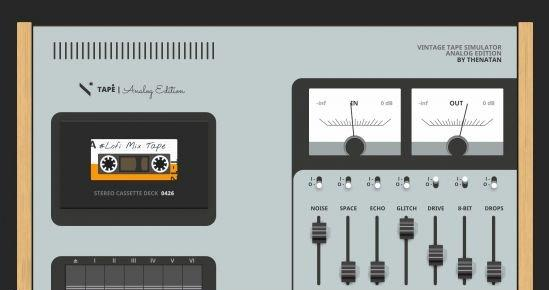 磁带效果器 Thenatan Tape FX V1.0.0-WIN&MAC-YU158-音频制作系统办公资源