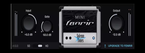 放大器插件 Solemn Tones Mini Fenrir-WiN&MAC-YU158-音频制作系统办公资源