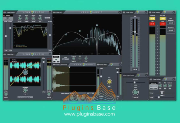 音频插件套装 Venn Audio Free Suite Bundle Plugin V1.0.0-WIN&MAC-YU158-音频制作系统办公资源