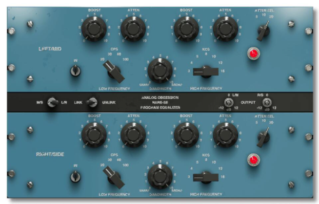 复古均衡器插件 Analog Obsession Rare Bundle V1.0 WIN&MAC-YU158-音频制作系统办公资源