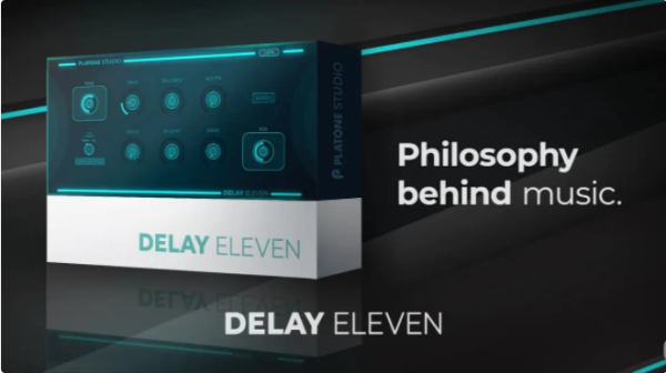 延迟效果器 Platone Studio Delay Eleven V1.0.1-WIN&MAC-YU158-音频制作系统办公资源