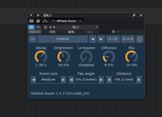 混响插件 ARVerb Room V1.5.4 MacOS-YU158-音频制作系统办公资源